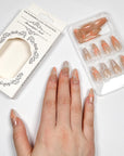 Fishtail Dream Press on Nails