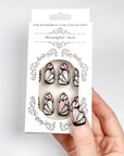 Forest Butterfly Press on Nails
