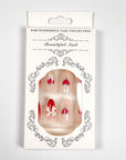 Crimson Love Press on Nails