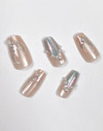 Aurora Tail Press on Nails