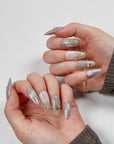 Sweet Taro Paste Press on Nails