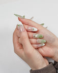 Springtime Blossom Press on Nails