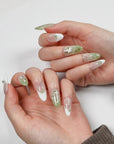 Springtime Blossom Press on Nails