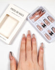 Chic Bow Press on Nails