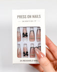 Chic Bow Press on Nails
