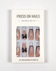 Chic Bow Press on Nails