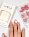 Pink Mirage Press on Nails