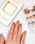 Apricot Dream Press on Nails