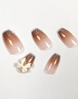 Apricot Dream Press on Nails