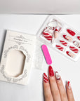 Cartoon Santa Claus Press on Nails