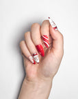 Cartoon Santa Claus Press on Nails