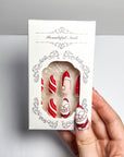 Cartoon Santa Claus Press on Nails