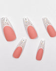 Cute Snowman Press on Nails