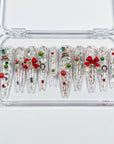 Christmas Bell Press-On Nails