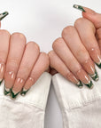 Camouflage French Press-on Nails