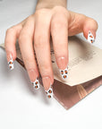 Leopard Print French Press on Nails