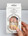 Pastel French Press on Nails