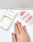 Sweet Blush Bow Press on Nails