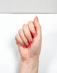 Sweet Blush Bow Press on Nails