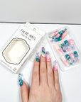 Colorful clouds Press-on Nails