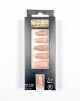 Nude Pink Giltter Press-on Nails