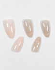 Dreamy Peach Pink Press-on Nails