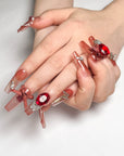 Rose Manor Press on Nails