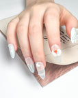 Blue Pearl Ocean Press on Nails