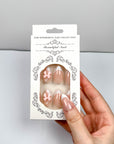 Sweety Bow French Press on Nails