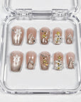 Winter Snowflakes Press on Nails