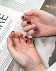 Cherry Harvest Press on Nails