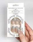 French Ocean Variations Press on Nails