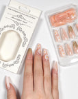 Afternoon Daisy Press on Nails