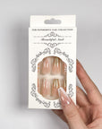 Afternoon Daisy Press on Nails