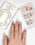 Petals French Press on Nails