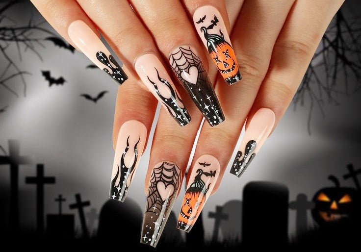 Halloween Nail Art Inspiration &  Trends in 2024