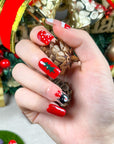 Santa Claus Press on Nails