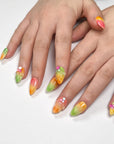 Tropical Fruits Nails