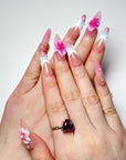 Pink Blossom Press on Nails