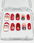 Santa Claus Press on Nails