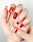 Santa Claus Press on Nails