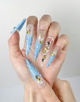 Blue Sea Song Press-On Nails