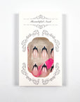 French Blood Drop Bat Press-On Nails