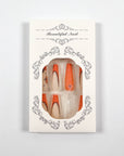 Pumpkin Ghost Press-On Nails