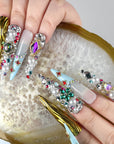 Luxurious Pearl Design Press On Nails