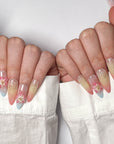 Spring Blossom Press-On Nail Art