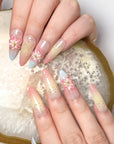 Spring Blossom Press-On Nail Art