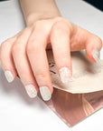 Light Green Petal Press-On Nails