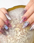 Sweet Fairy Purple Press on Nails