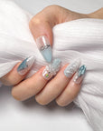 Beach Holiday Press on Nails